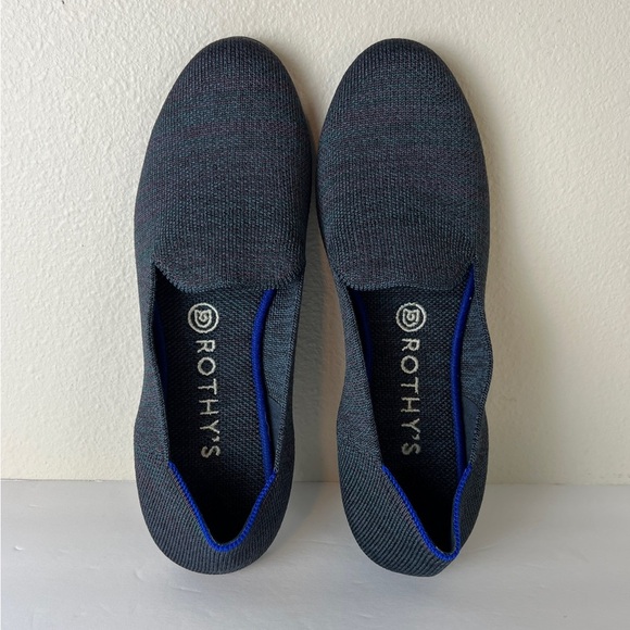 Rothy's Shoes - Rothy's The Loafer Navy Blue Heather *Retired